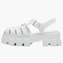 Prada Monolith Foam Rubber 55mm Sandals White