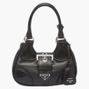Prada Moon Padded Nappa-Leather Bag Black