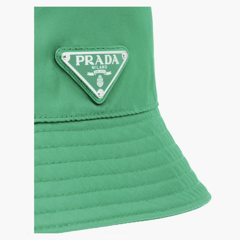 Prada Nylon Bucket Hat Mint Green