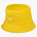 Prada Nylon Bucket Hat Pineapple Yellow