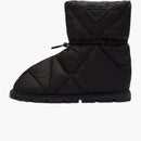 Kierowane botki prada Czarny nylon