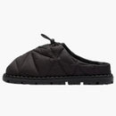 Prada Quilted Slides Black Nylon