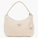 Prada Reedition 2000 Mini Bag Ecru