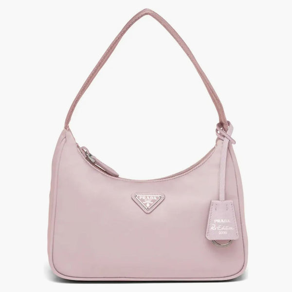 Prada Re-edition 2000 Re-nylon Mini Bag Alabaster Pink