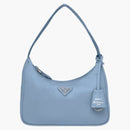 Prada Re-Edition 2000 Re-Nylon Mini Bag Celeste
