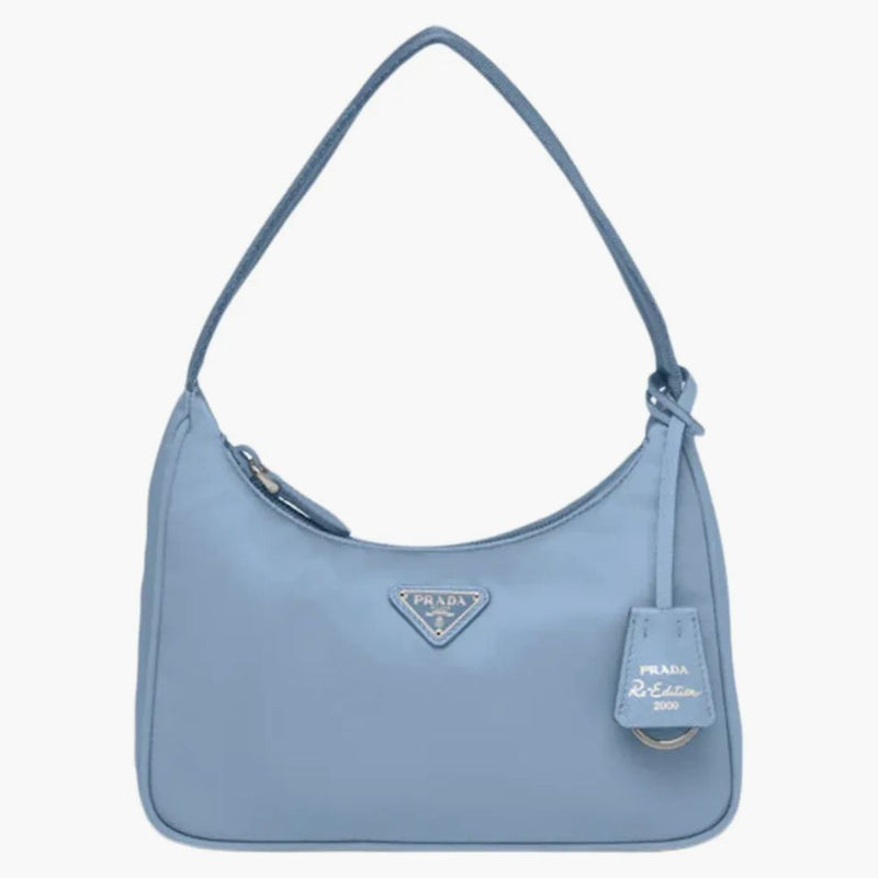 Prada Re-edition 2000 Re-nylon Mini Bag Celeste