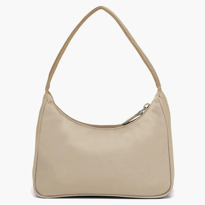 Prada Re-edition 2000 Re-nylon Mini Bag Desert Beige