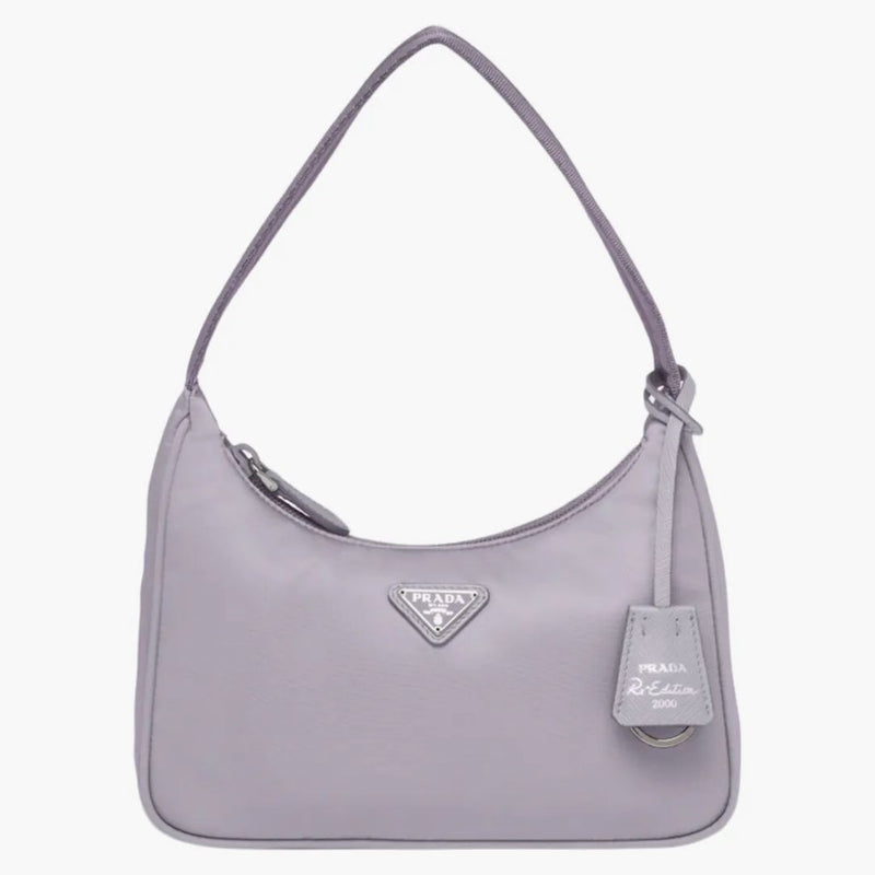 Prada Re-edition 2000 Re-nylon Mini Bag Wisteria