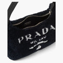 Prada Re-Edition 2000 Terry Mini Bag Black/White