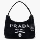 Prada Re-Edition 2000 Terry Mini Bag Black/White