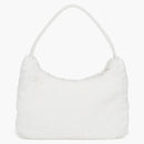Prada Re-edition 2000 Terry Mini Bag White/black