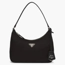 Reada Reedition 2005 Mini Bag Nylon Sacffiano Leather Pasek Czarny