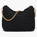 Prada Reedition 2005 Raffia Bag Black