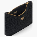 Prada Reedition 2005 Raffia Bag Black