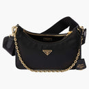 Prada Reedition 2005 Re-Nelon Bag Black