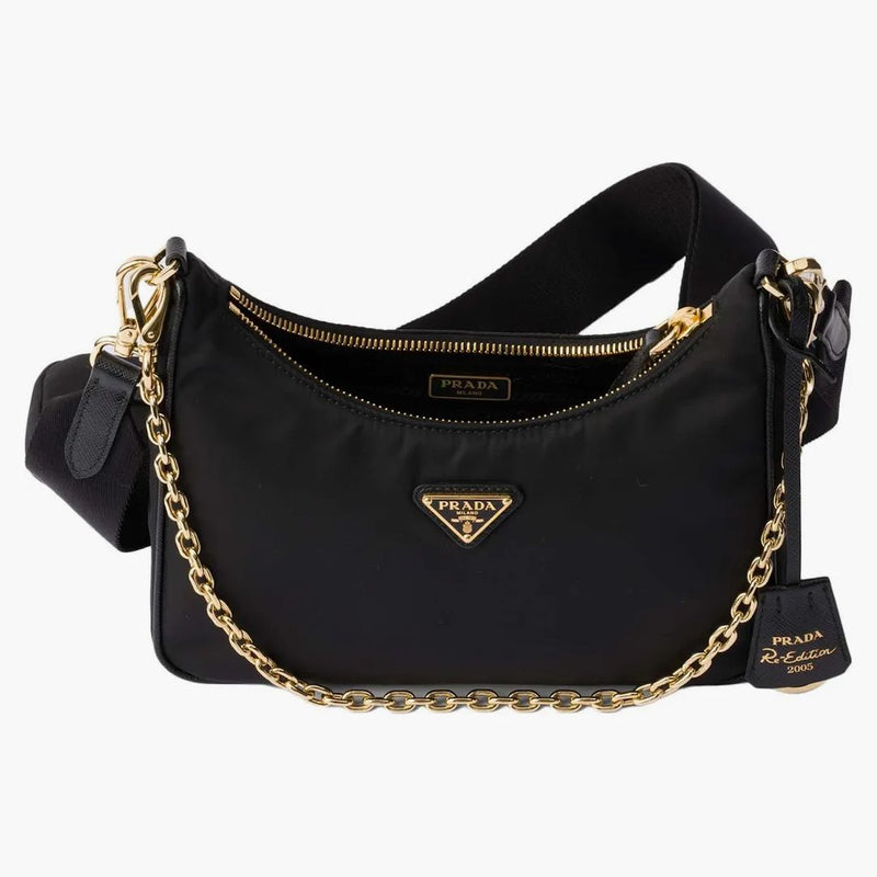 Prada Re-edition 2005 Re-nylon Bag Black