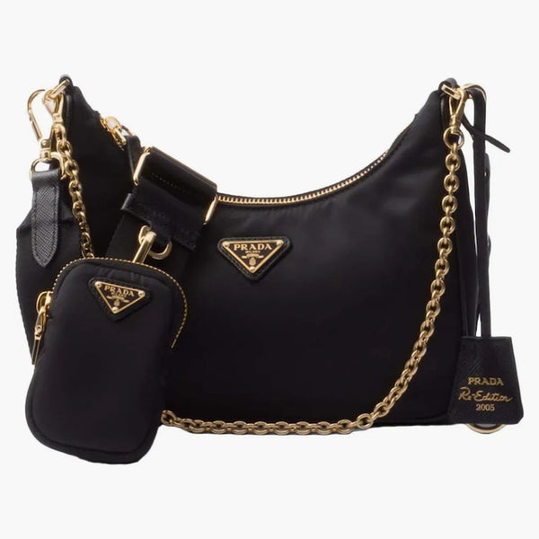 Prada Re-edition 2005 Re-nylon Bag Black