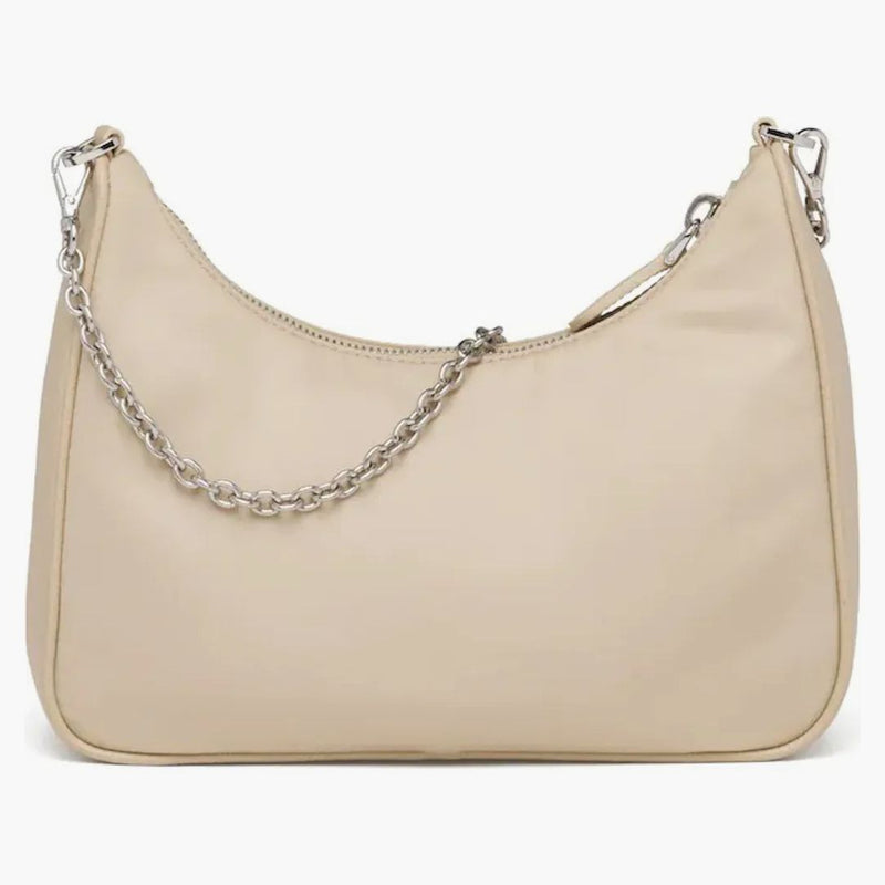 Prada Re-edition 2005 Re-nylon Bag Desert Beige