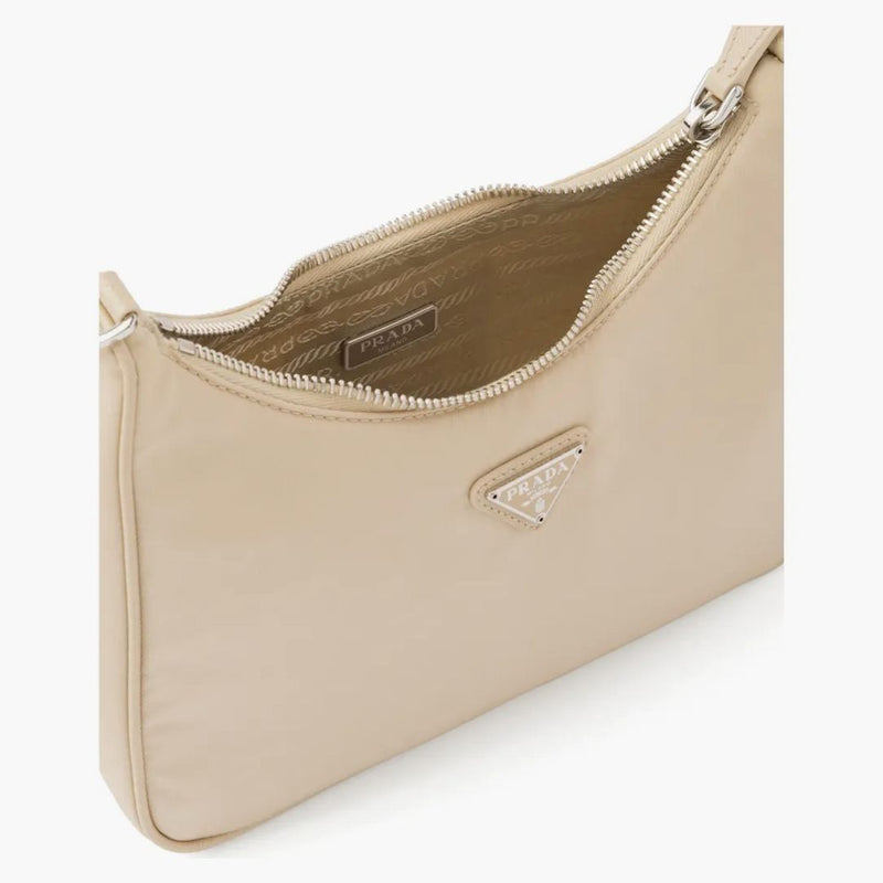 Prada Re-edition 2005 Re-nylon Bag Desert Beige
