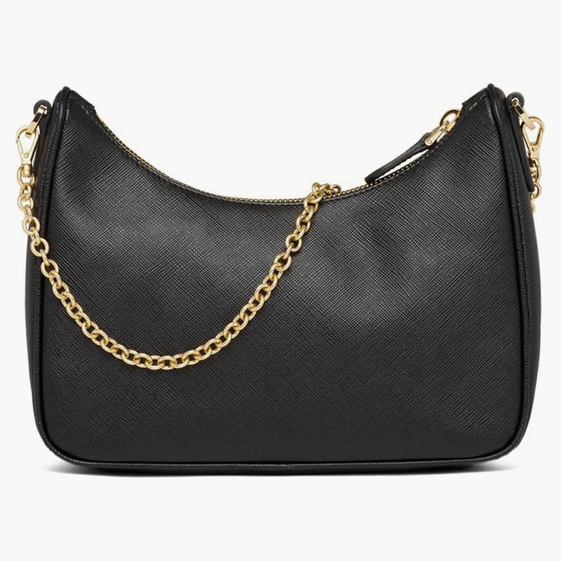 Prada Re-edition 2005 Shoulder Bag Saffiano Black