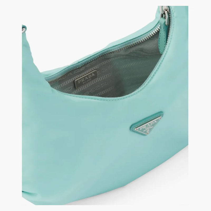 Prada Re-edition 2006 Nylon Bag Jade Green