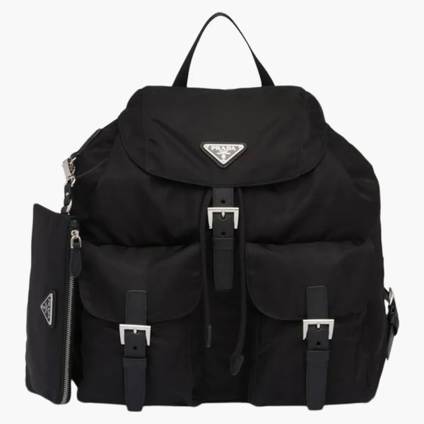Prada Re-nylon Backpack Medium Black