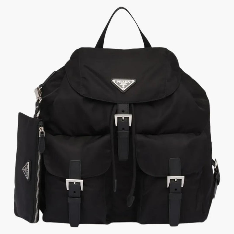 Prada Re-nylon Backpack Medium Black