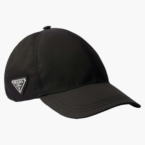 Prada Re-nylon Baseball Cap Black