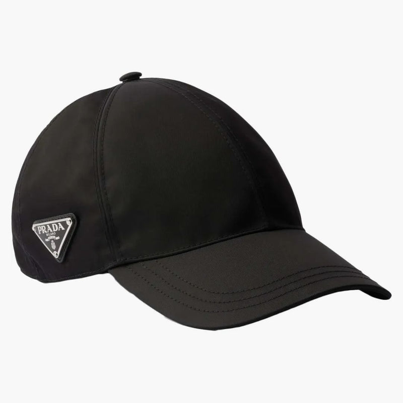 Prada Re-nylon Baseball Cap Black