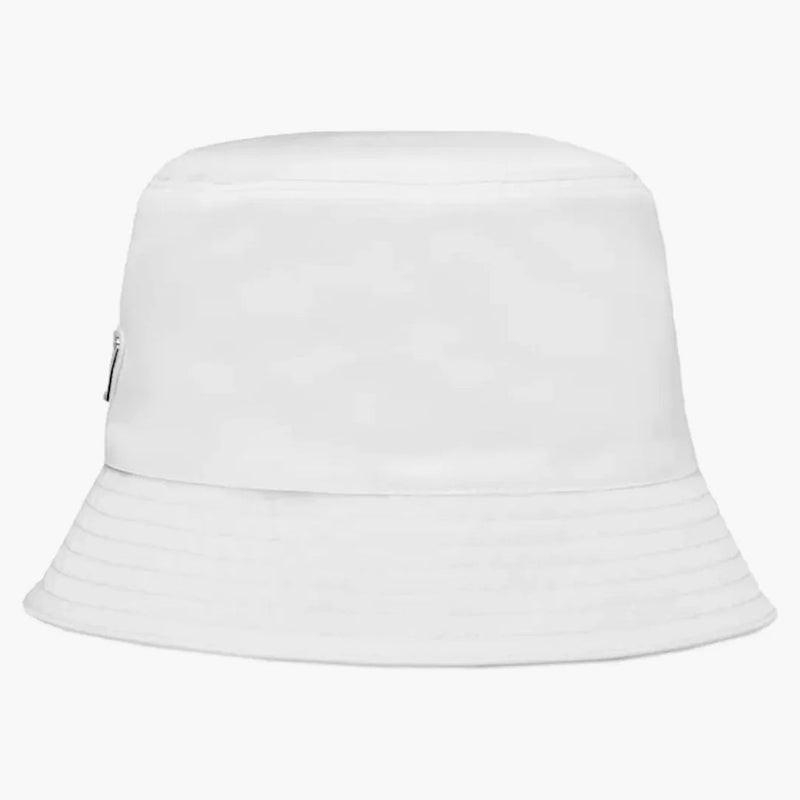 Prada Re-nylon Bucket Hat White