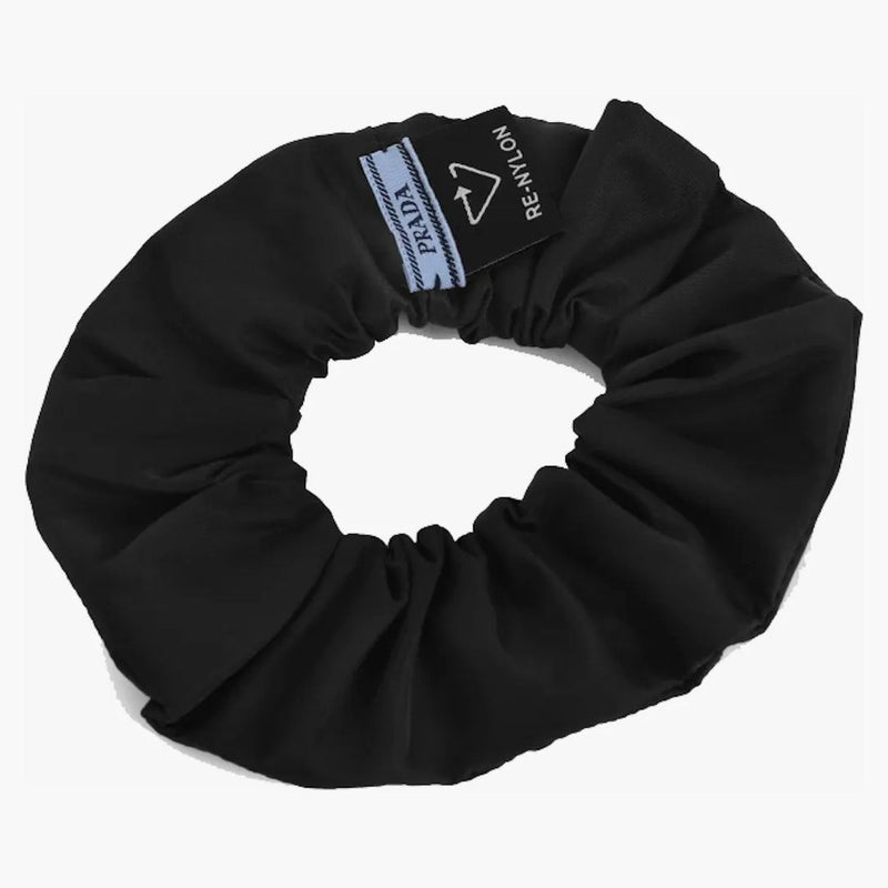 Prada Re-nylon Scrunchie Black