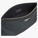 Skórzana torebka Prada Ready i Saffiano Clack