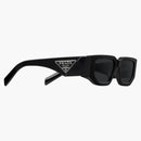 Prada Rectangle Sunglasses Black (spr 09z 1ab-5s0)
