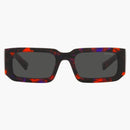 Gafas de sol rectangulares de Prada Red/Purple (PR06YS-06V5S0-53)