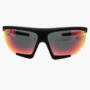 Prada prostokątne okulary przeciwsłoneczne czarne (0s 07ys DG010A)