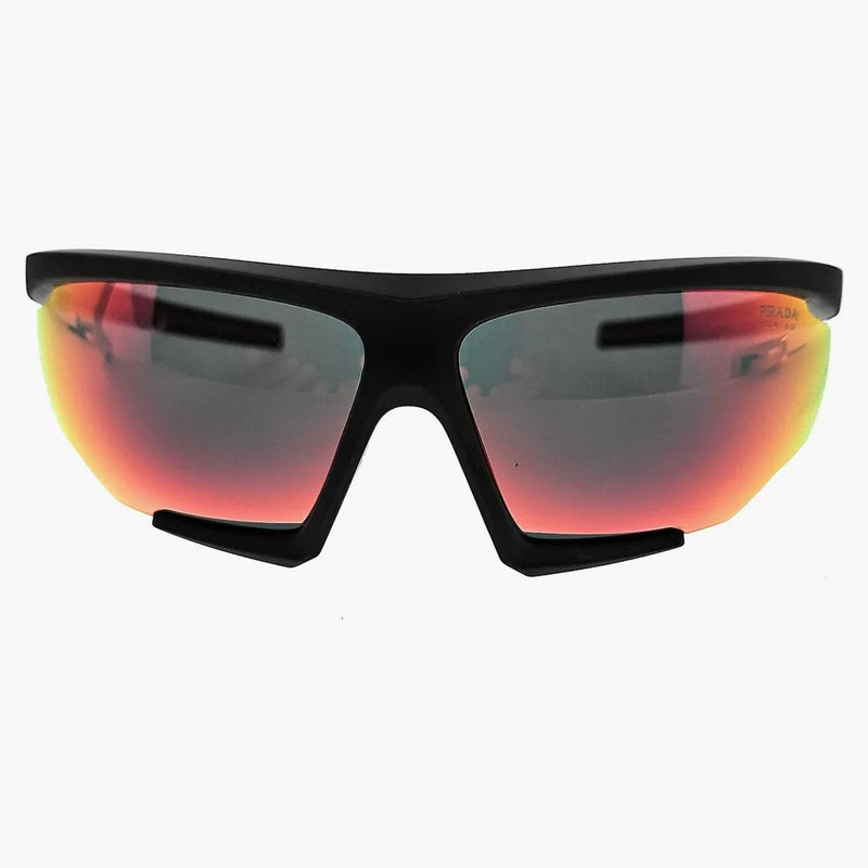 Occhiali da sole rettangolari Prada neri (0ps 07ys dg010a)