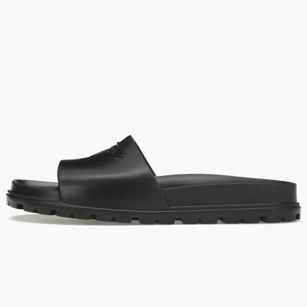 Prada Rubber Slides Black (men's)