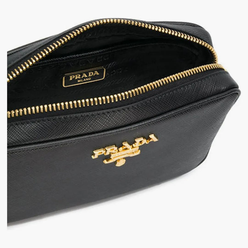 Prada Saffiano Crossbody Black