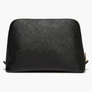 Prada Saffiano Leather Travel Case Black