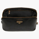 Prada Saffiano Leather Travel Case Black