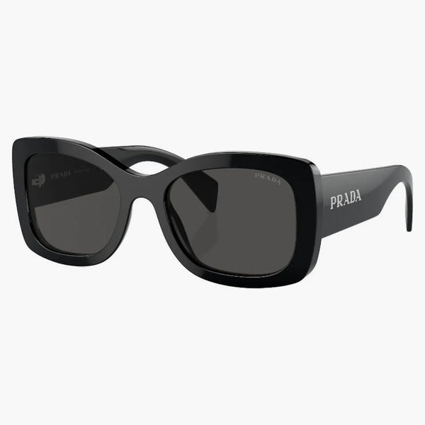 Prada Square Solglasögon Black (SPR A08 1AB-5S0)