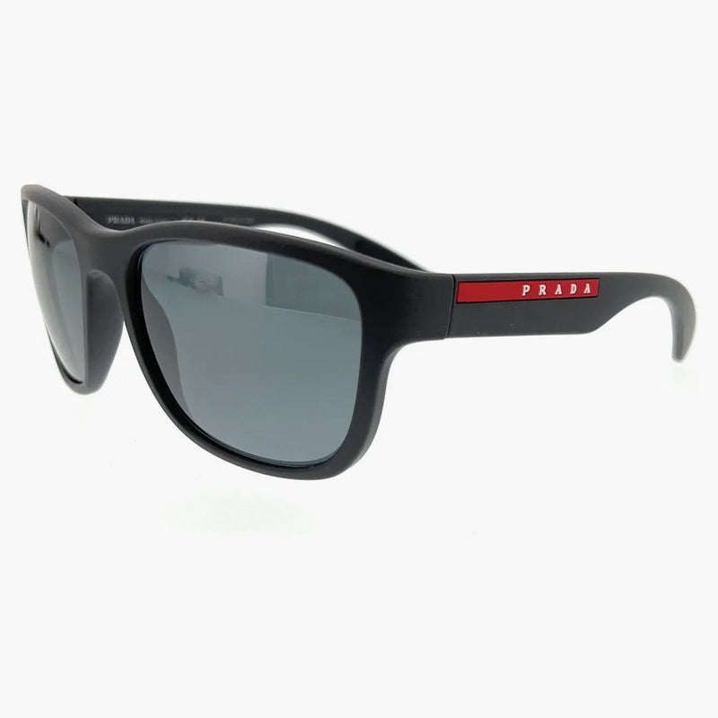 Prada Square Sunglasses Grey (0ps 01us Ufk5l0)