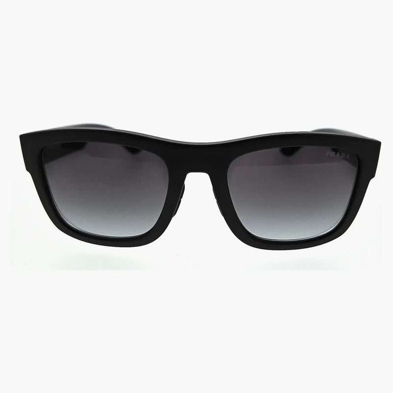 Prada Square Sunglasses Matte Black (0ps 01zsf 1bo09u)
