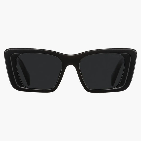 Prada Symbole Sunglasses Black/slate Grey