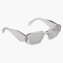 Prada Symbole Sunglasses Clear/light Grey (spr17w_e12r_fe30b_c_049)