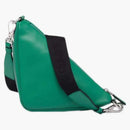 Prada Triangle Leather Shoulder Bag Mango
