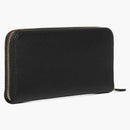 Prada Zip Around Wallet Large Black