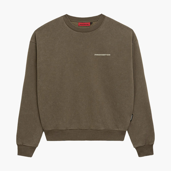 Prohibited 10119 Crew Neck Mokka