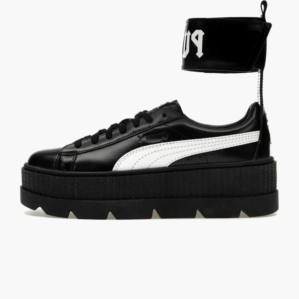 Puma Ankle Strap Rihanna Fenty Black White (women's)