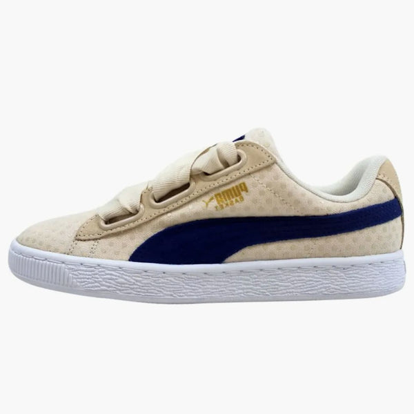 Puma Basket Heart Denim Oatmeal Twilight Blue (women's)